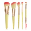 image:imageSpectrum Collections Colour Colada Cocktail 5 Piece Makeup Brush Set MidSize Cocktail Makeup Brushes for Foundation Powder Contour Eyeshadow Brows Premium Soft Synthetic Fibre Bristles